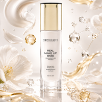 Swiss Beauty Real Make-Up Base Highlighting Primer – Natural Tint | Hydrating Glow | Smooth Makeup Base | 32ml